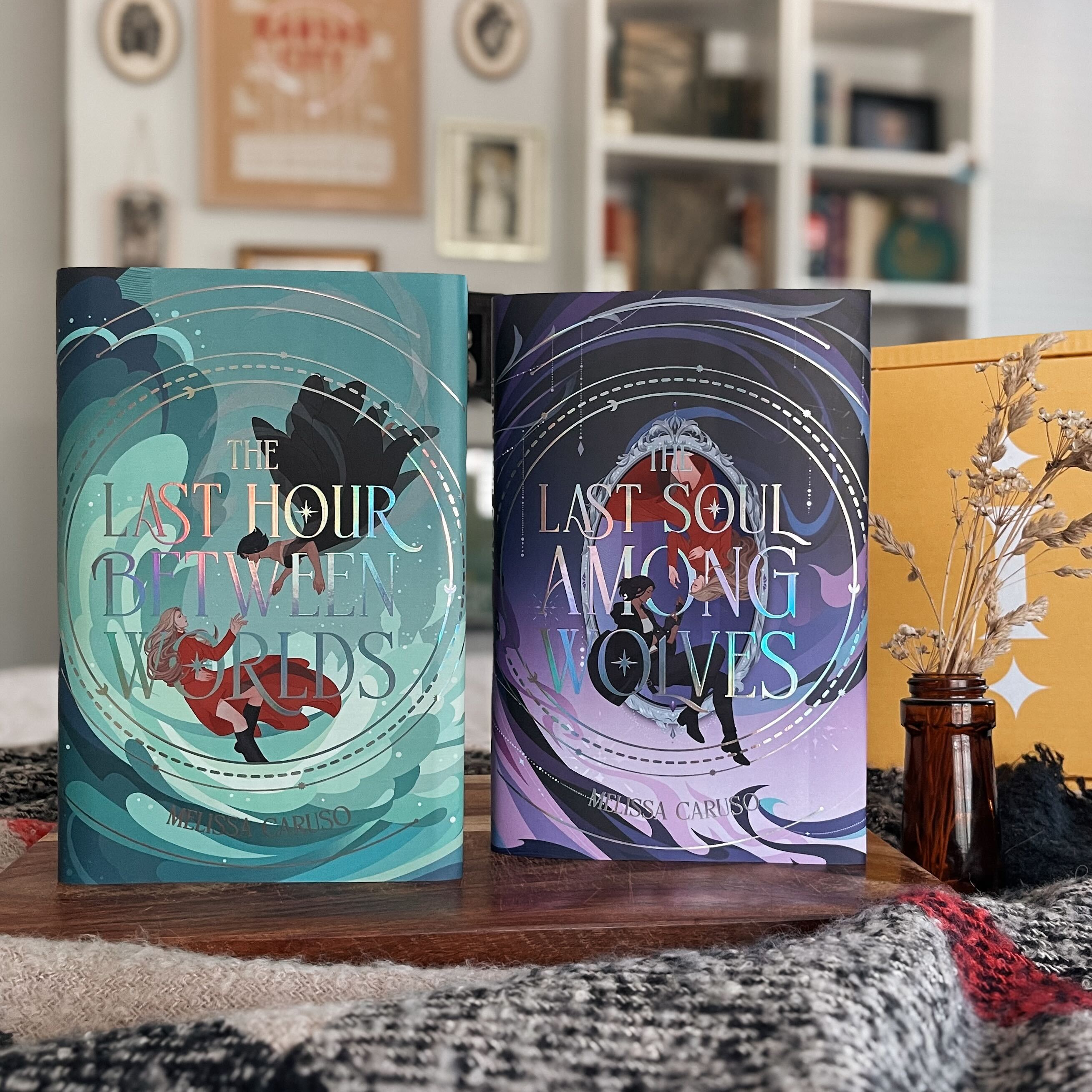 The Last Soul Among Wolves + art Dust Jackets by Melissa Caruso