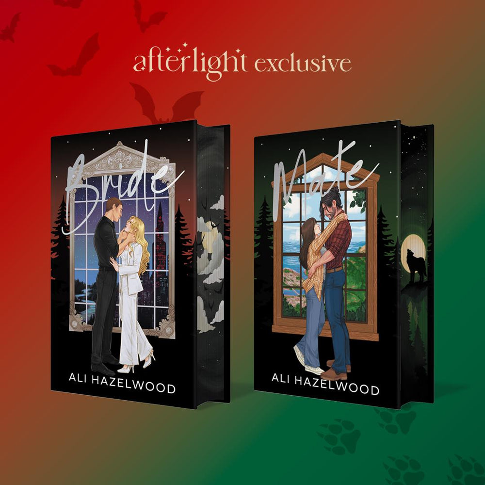 Bride and Mate by Ali Hazelwood + alternative dust jackets (Afterlight Exclusive)