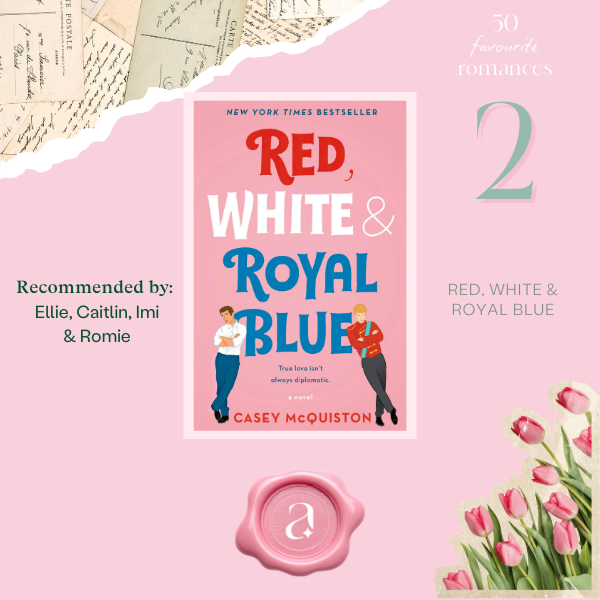 Red, White & Royal Blue by Casey McQuiston (2019)