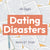 Afterlight theme for August 2025 'Dating Disasters' with a pen and lined paper background image