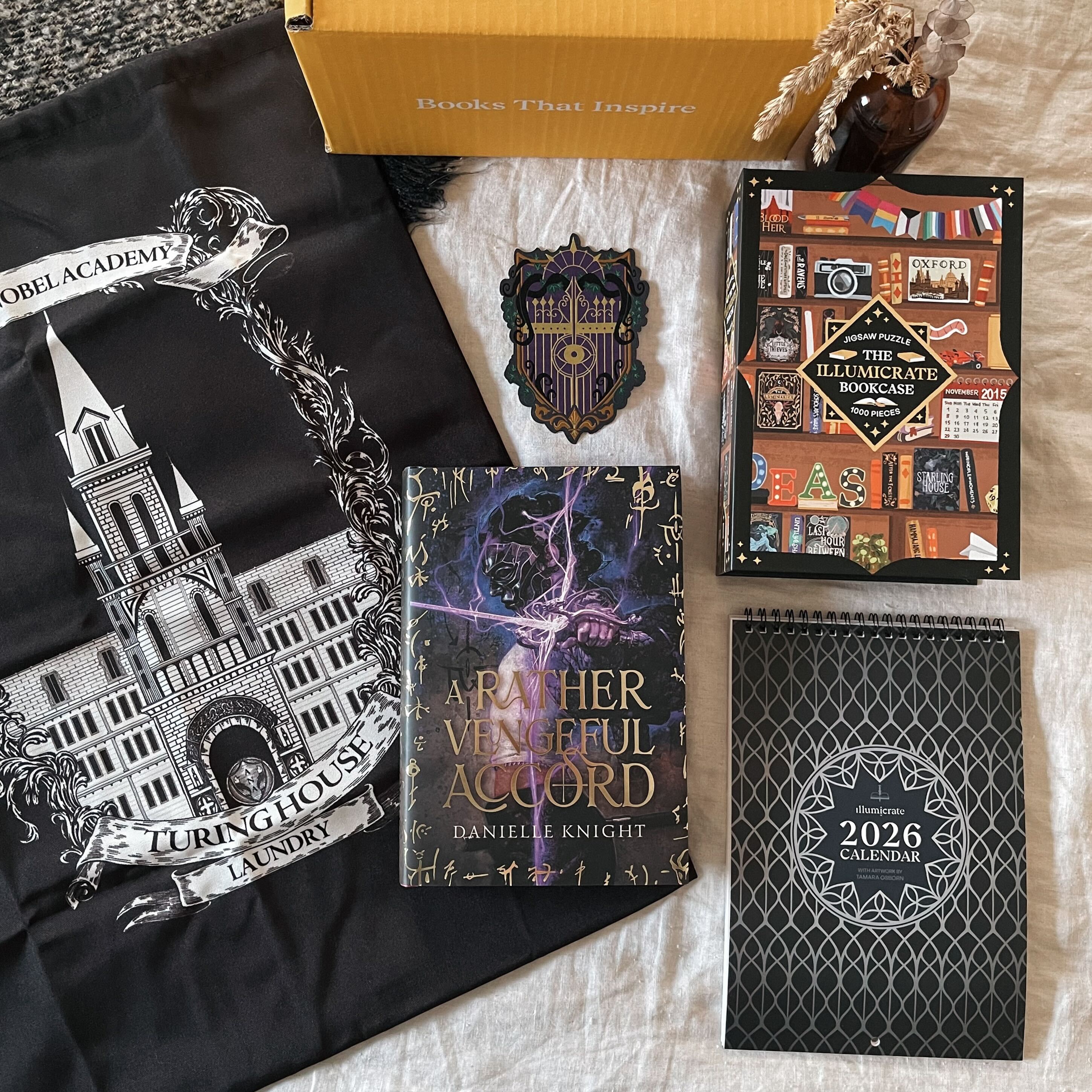 A Rather Vengeful Accord by Danielle Knight full box – Illumicrate