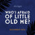 Afterlight December 2024 'Who's Afraid of Little Old Me?' theme graphic image