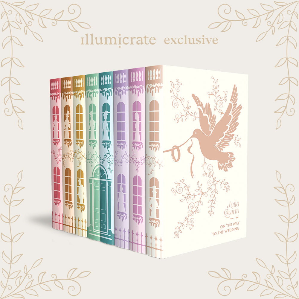 Illumicrate Exclusive: Bridgerton series - reprint