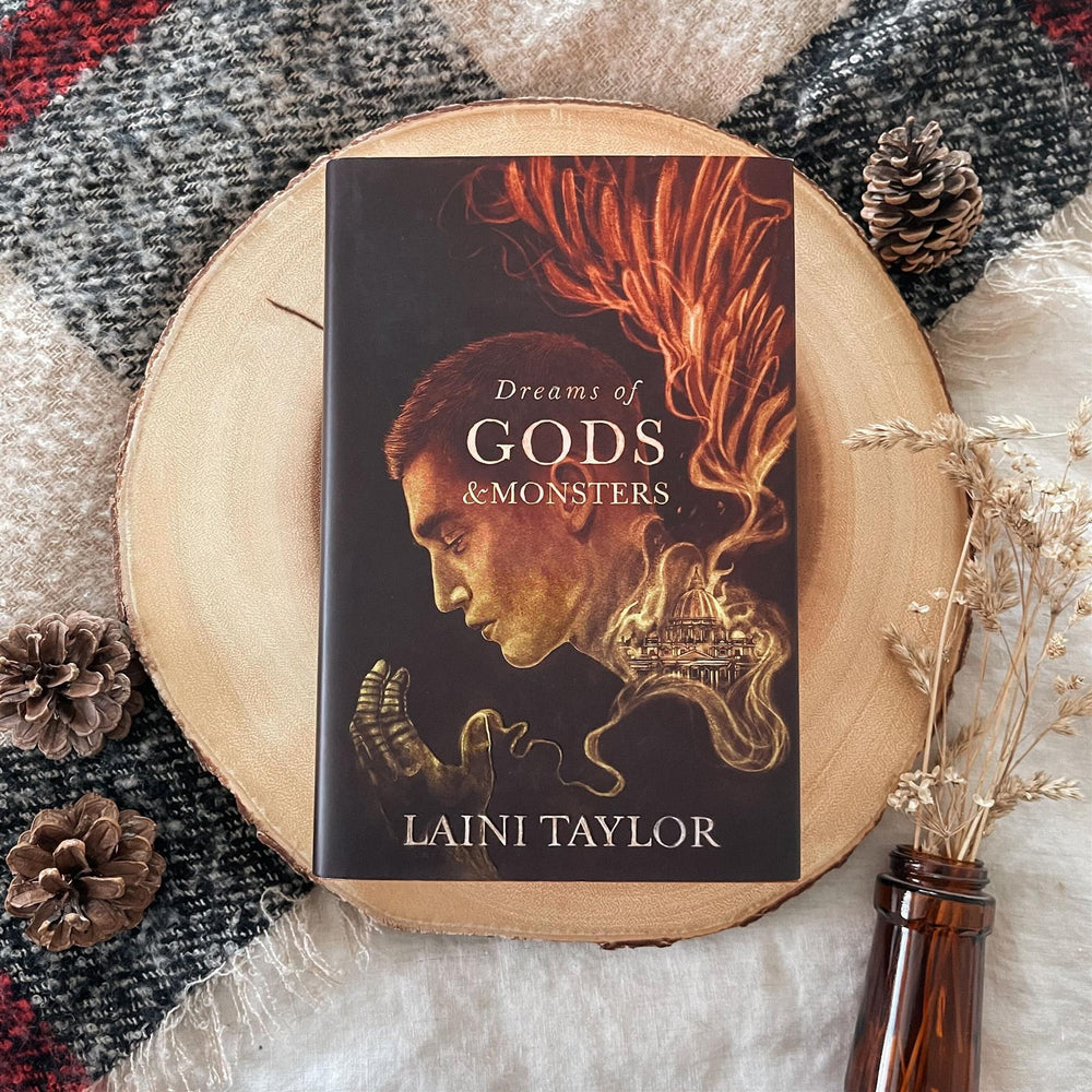 Dreams of Gods and Monsters Hardback Book by Laini Taylor (Illumicrate Exclusive)