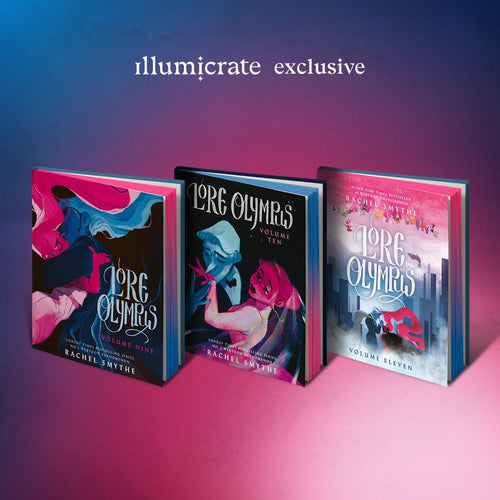 Lore Olympus Volumes 9 - 11 (Illumicrate Exclusive) cover graphics image