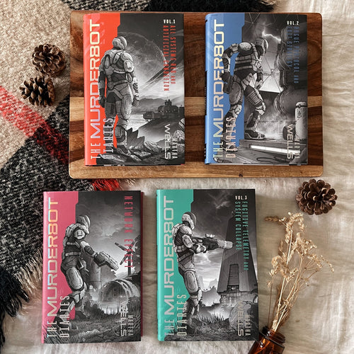 Murderbot Diaries by Martha Wells (Illumicrate Exclusive) covers image