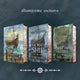 The Liveship Traders Trilogy by Robin Hobb (Illumicrate Exclusive) covers