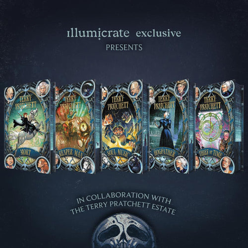 Terry Pratchett Death Collection (Illumicrate Exclusive) covers and edges image