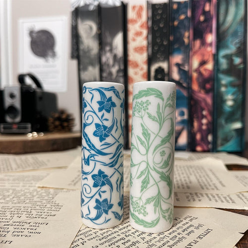 This Poison Heart Ceramic Mini Vases Set of Two image