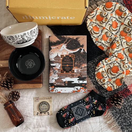 The Poet Empress by Shen Tao full box (Illumicrate 'Power of Death' Exclusive) box items image