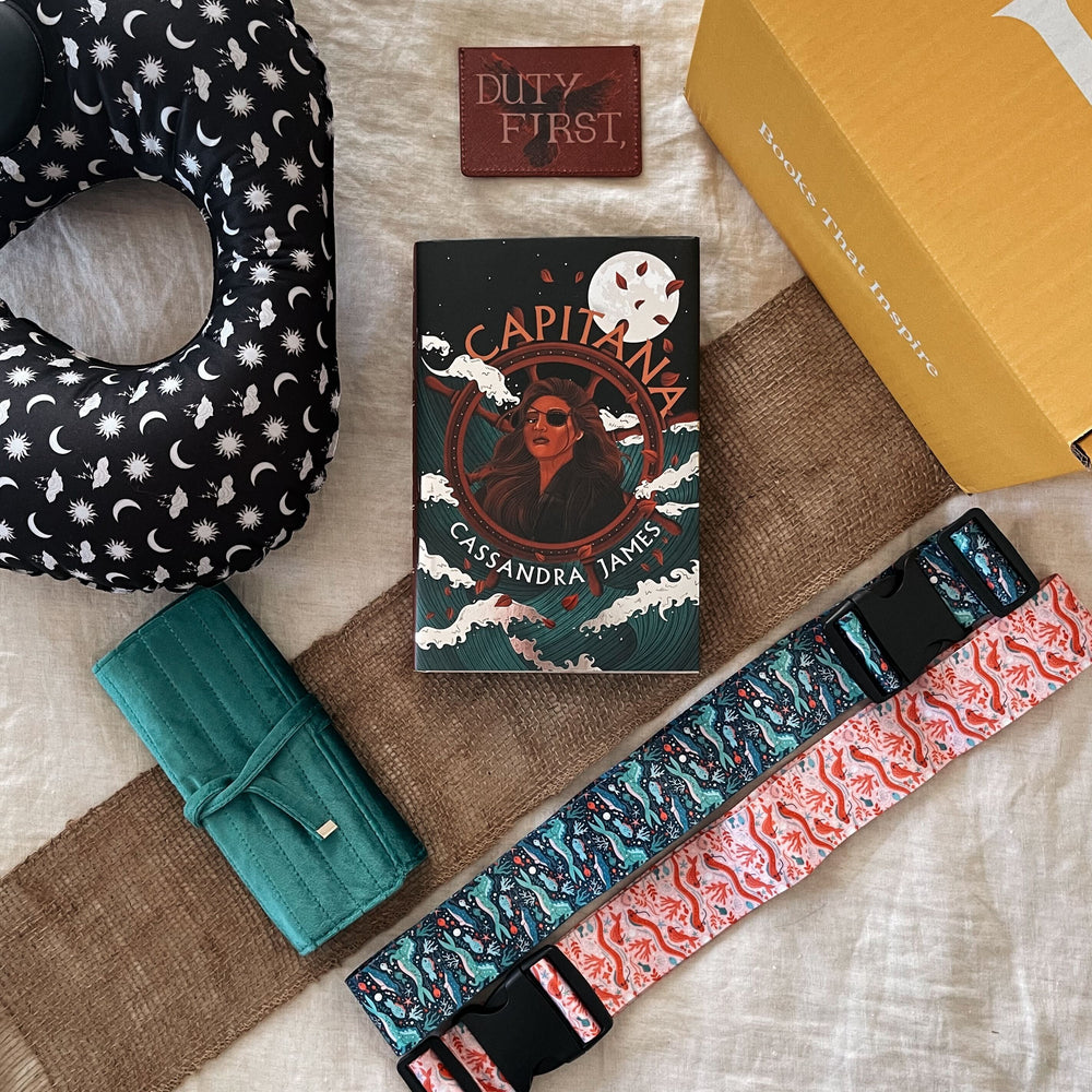 Capitana by Cassandra James full box (Illumicrate 'You Made a Rebel' Exclusive)