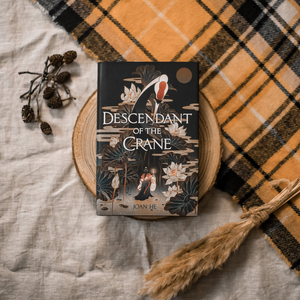 Descendant of the Crane by Joan He book only (Illumicrate 'Your Majesty' Exclusive)