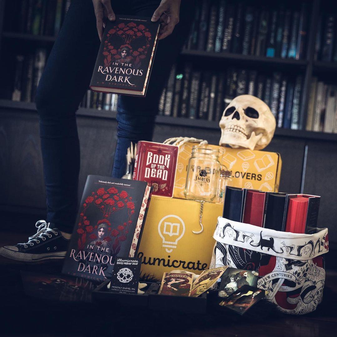 In the Ravenous Dark by A.M. Strickland (Illumicrate Exclusive)