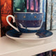 Goddess of Night Ceramic Teacup and Saucer