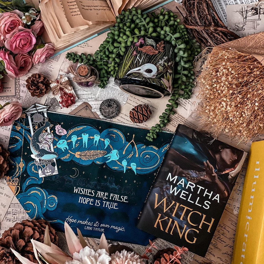 Witch King by Martha Wells Full Box (Illumicrate 'What Lies Beneath' Exclusive)