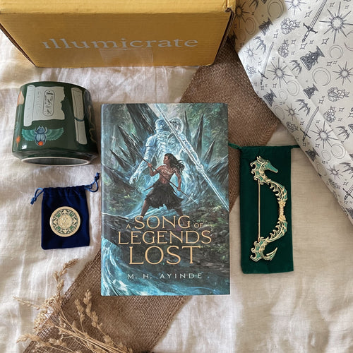 A Song of Legends Lost book & box items image