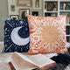 Celestial Fabric Cushion Cover Set of Two