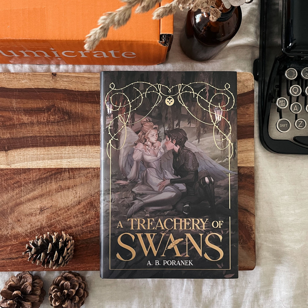 A Treachery of Swans by A.B. Poranek book only (Illumicrate 'Darkly Decadent' Exclusive)