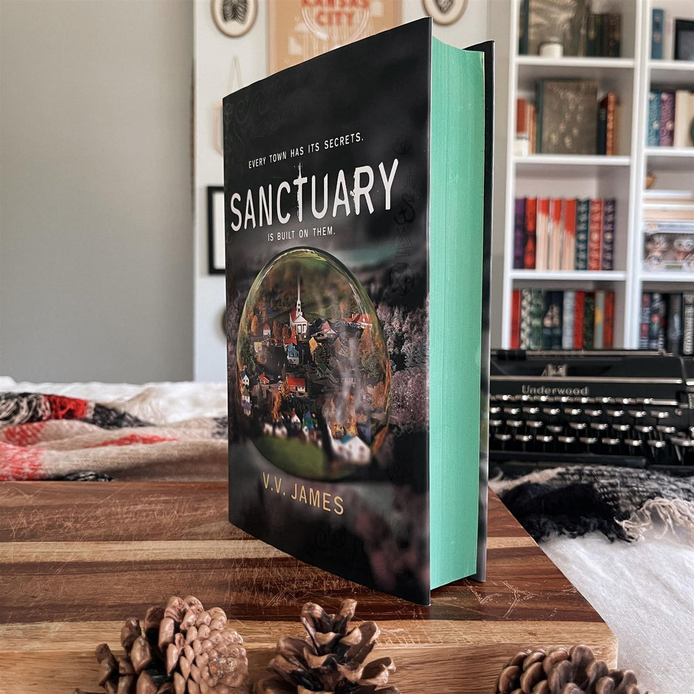 Sanctuary by V. V. James book only (Illumicrate 'It’s A Kind Of Magic' Exclusive)