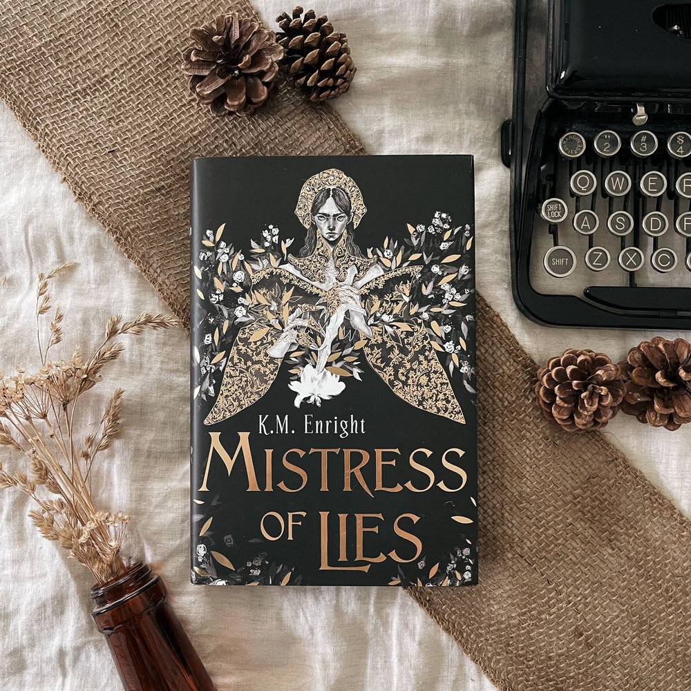 Mistress of Lies by K. M. Enright book only (Illumicrate 'Look What You Made Me Do' exclusive)