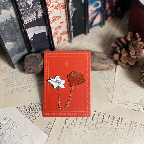 These Violent Delights Enamel Chain Pin image