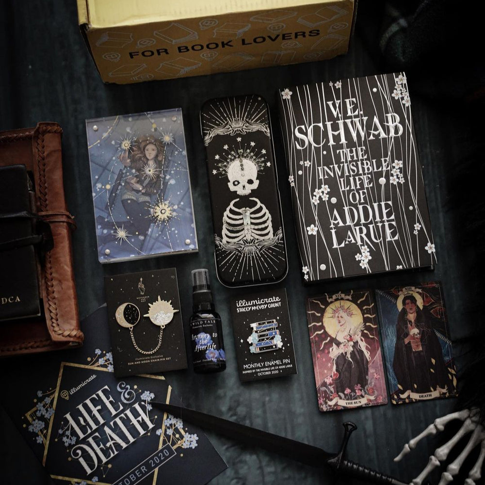 The Invisible Life of Addie LaRue by V.E Schwab (Illumicrate 'Life and Death' Exclusive)