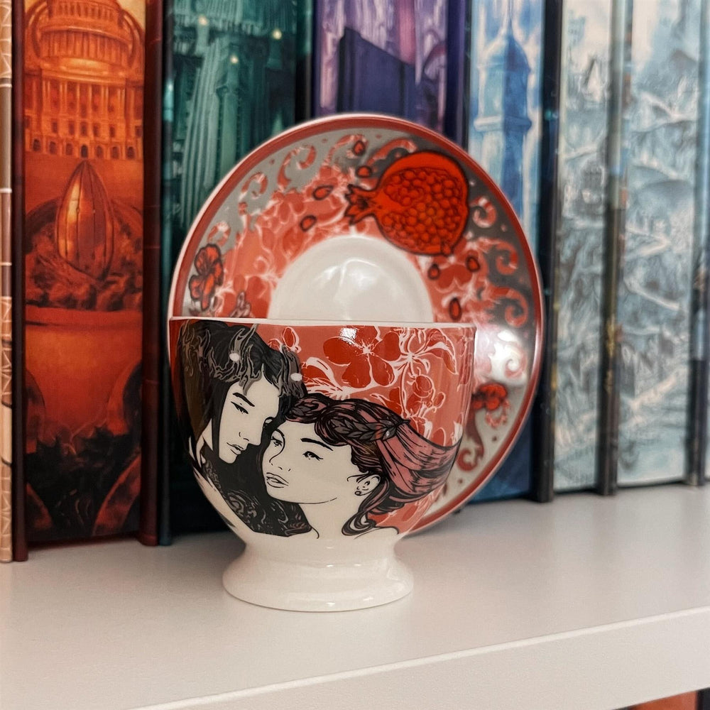 Underworld Ceramic Teacup and Saucer