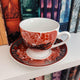 Underworld Ceramic Teacup and Saucer