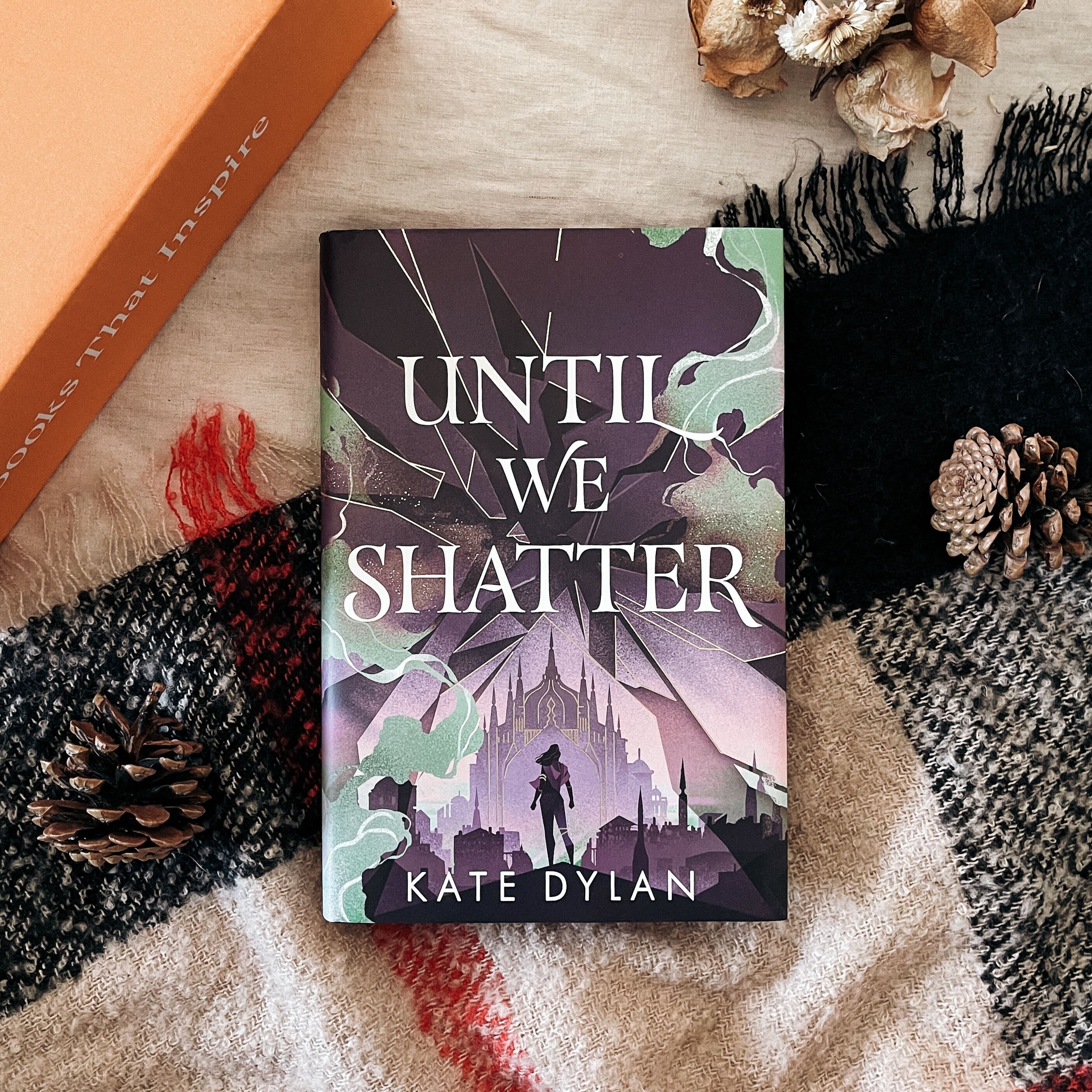 Until We Shatter by Kate Dylan Book Only (Illumicrate 'Colours of Magi