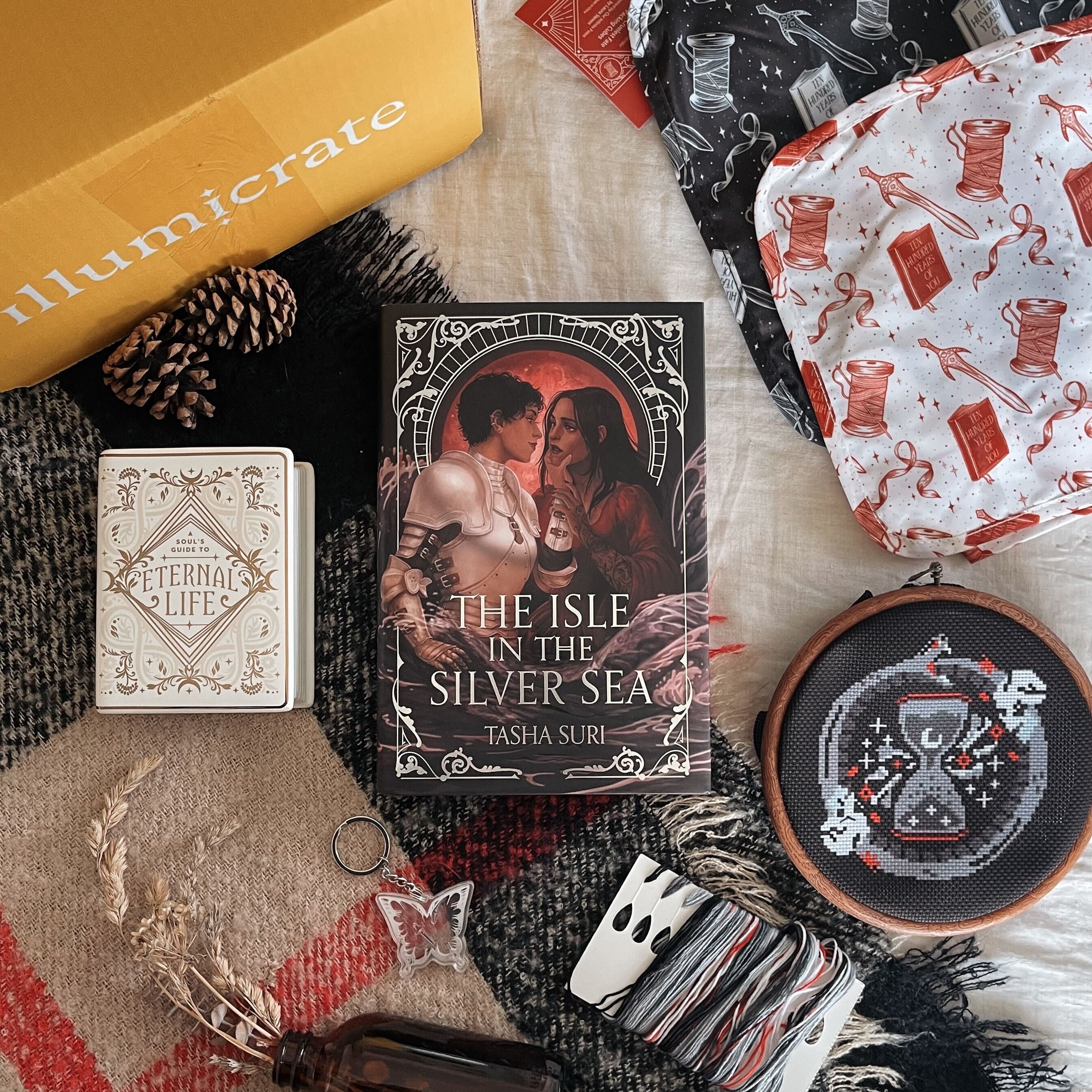 The Isle in the Silver Sea by Tasha Suri full box (Illumicrate 'In Eve