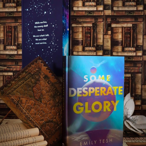 Some Desperate Glory by Emily Tesh (Illumicrate 'Be My Enemy' Exclusive book) image
