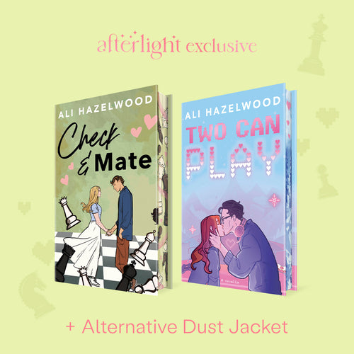 Check & Mate and Two Can Play by Ali Hazelwood + alternative dust jackets (Afterlight Exclusive) image