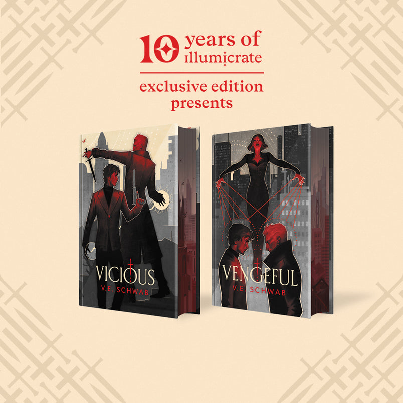 Illumicrate Exclusive: Vicious & Vengeful set by V.E. Schwab