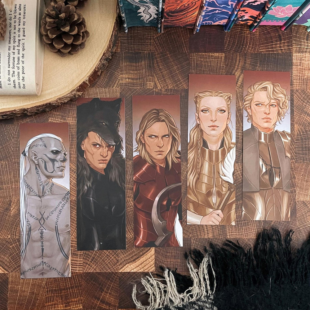 Red Rising Character Bookmark Set