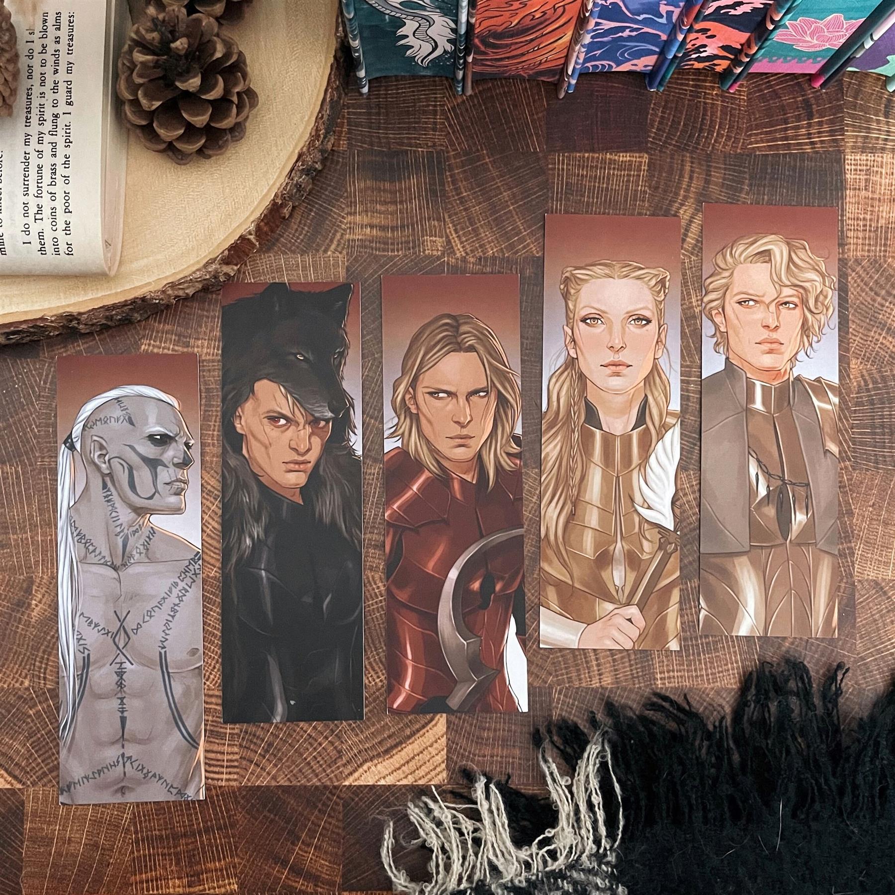 Red Rising Characters Tree Red Rising Character Bookmark Set – Illumicrate