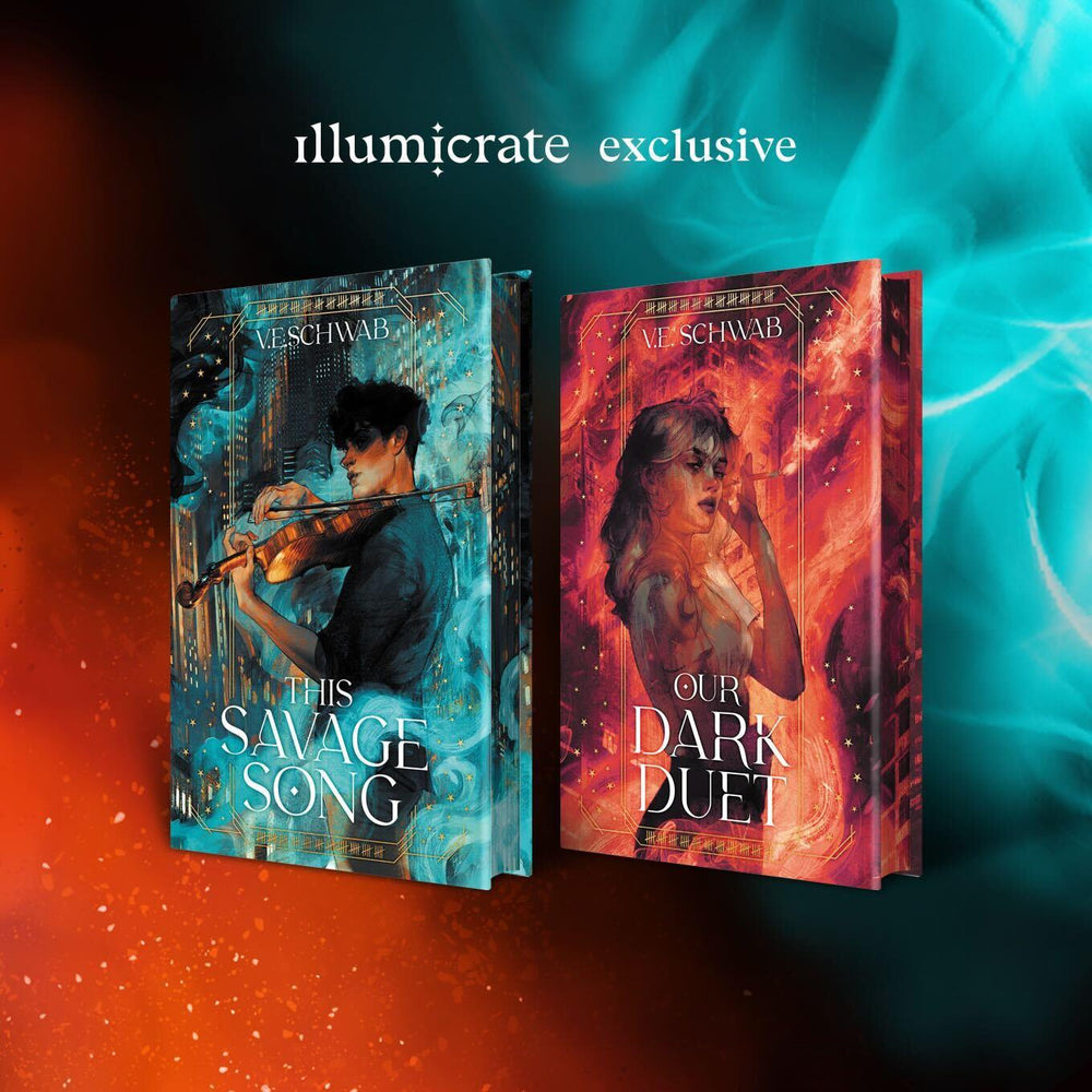 Monsters of Verity set by V.E. Schwab B GRADE (Illumicrate Exclusive)