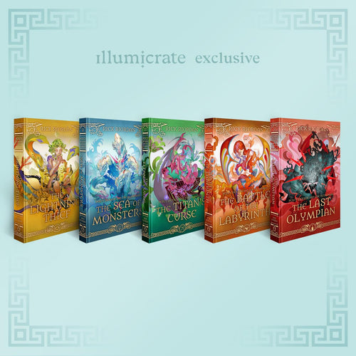 Percy Jackson and the Olympians set reprint (Illumicrate Exclusive) image